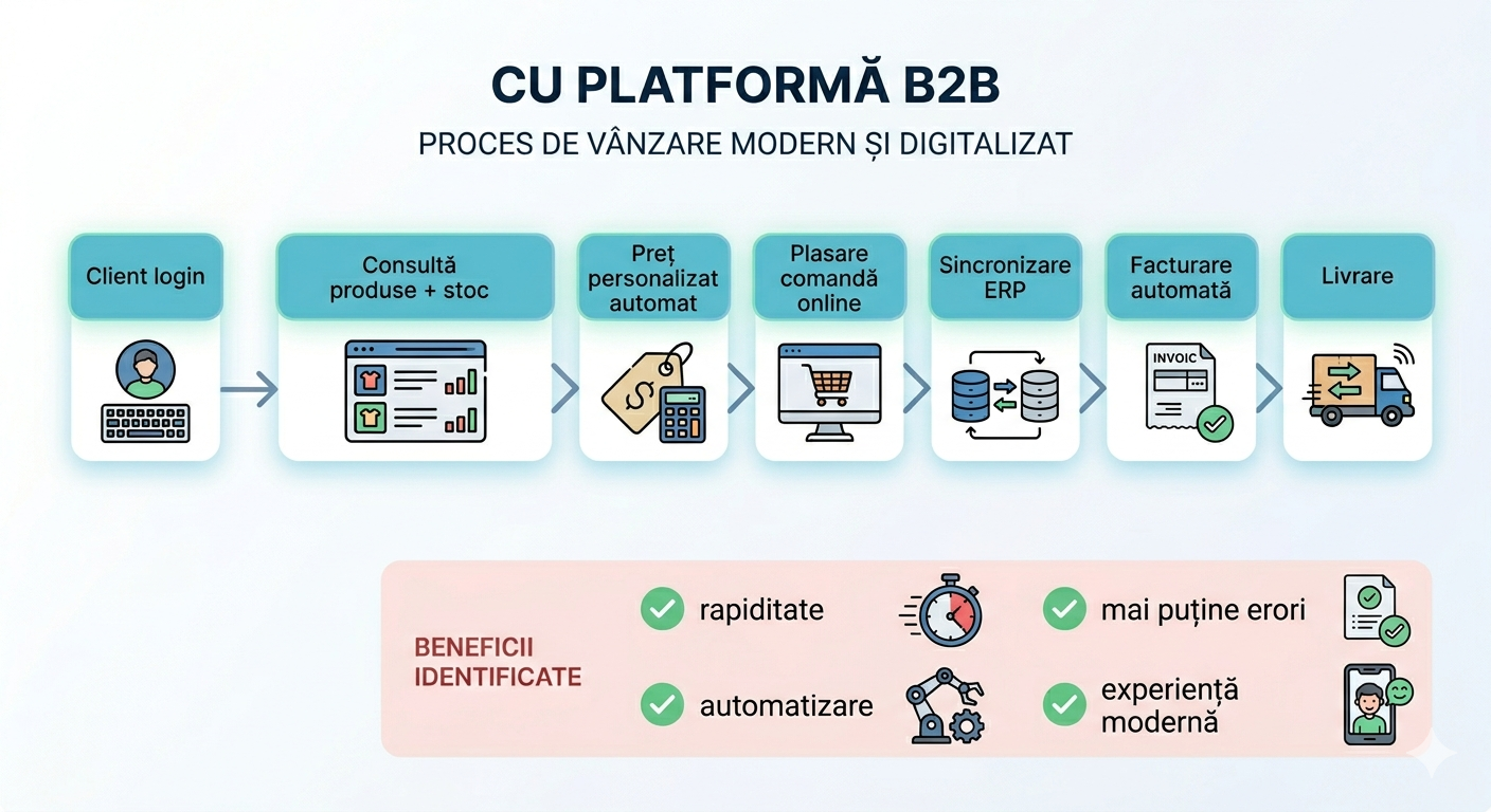Avantajele unei platforme B2B
